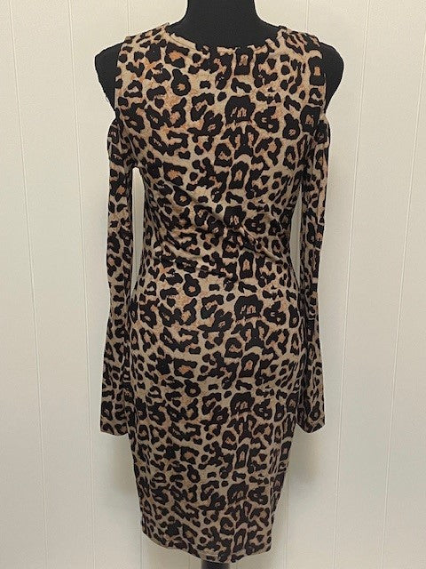 *CLEARANCE* Size Small - Venus leopard print dress