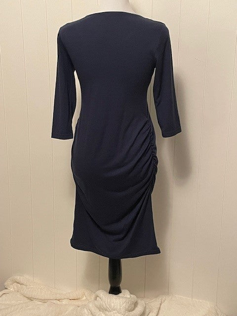 Size Small - Solid blue dress