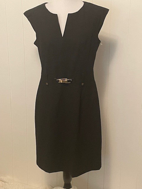 Size 10 - NWT Black Calvin Klein Dress