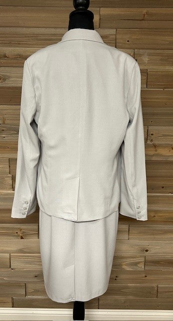 *CLEARANCE* Size 12 - Chadwicks gray dress with jacket NWOT