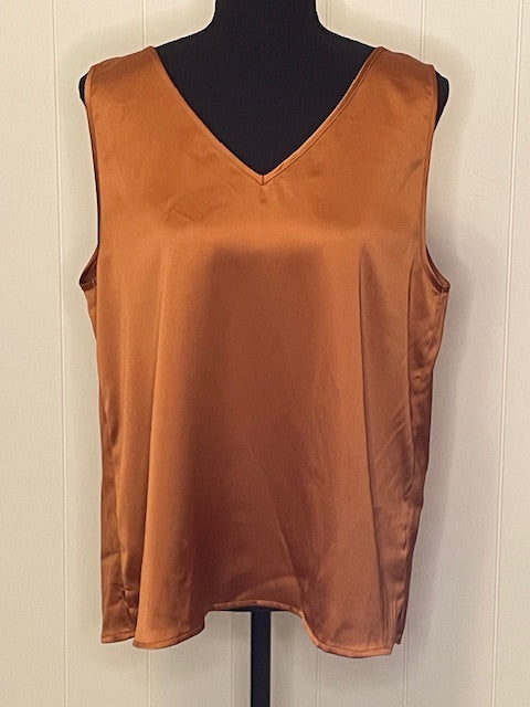 Size Large - NWT Nicole Miller Rust Shell