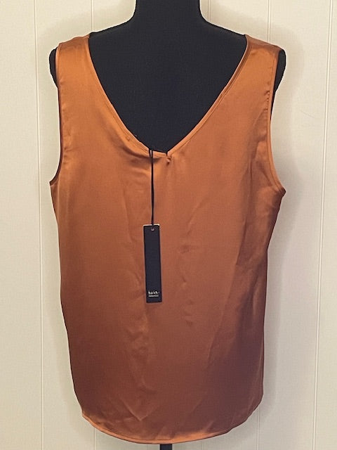 Size Large - NWT Nicole Miller Rust Shell