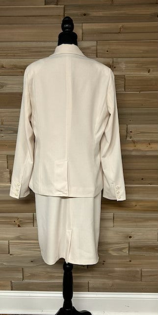 *CLEARANCE* Size 12 - Chadwicks cream dress/jacket NWOT