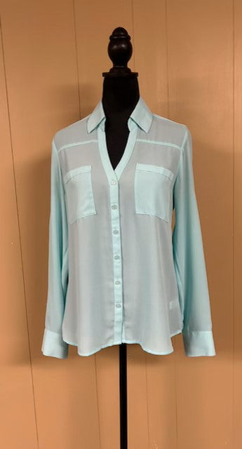 Size Small - Express Mint Green Blouse